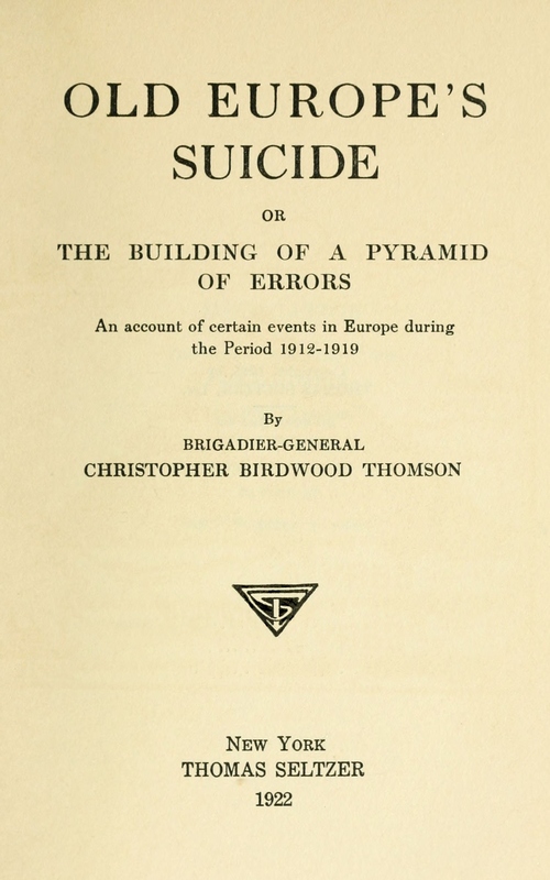 Old Europe’s Suicide