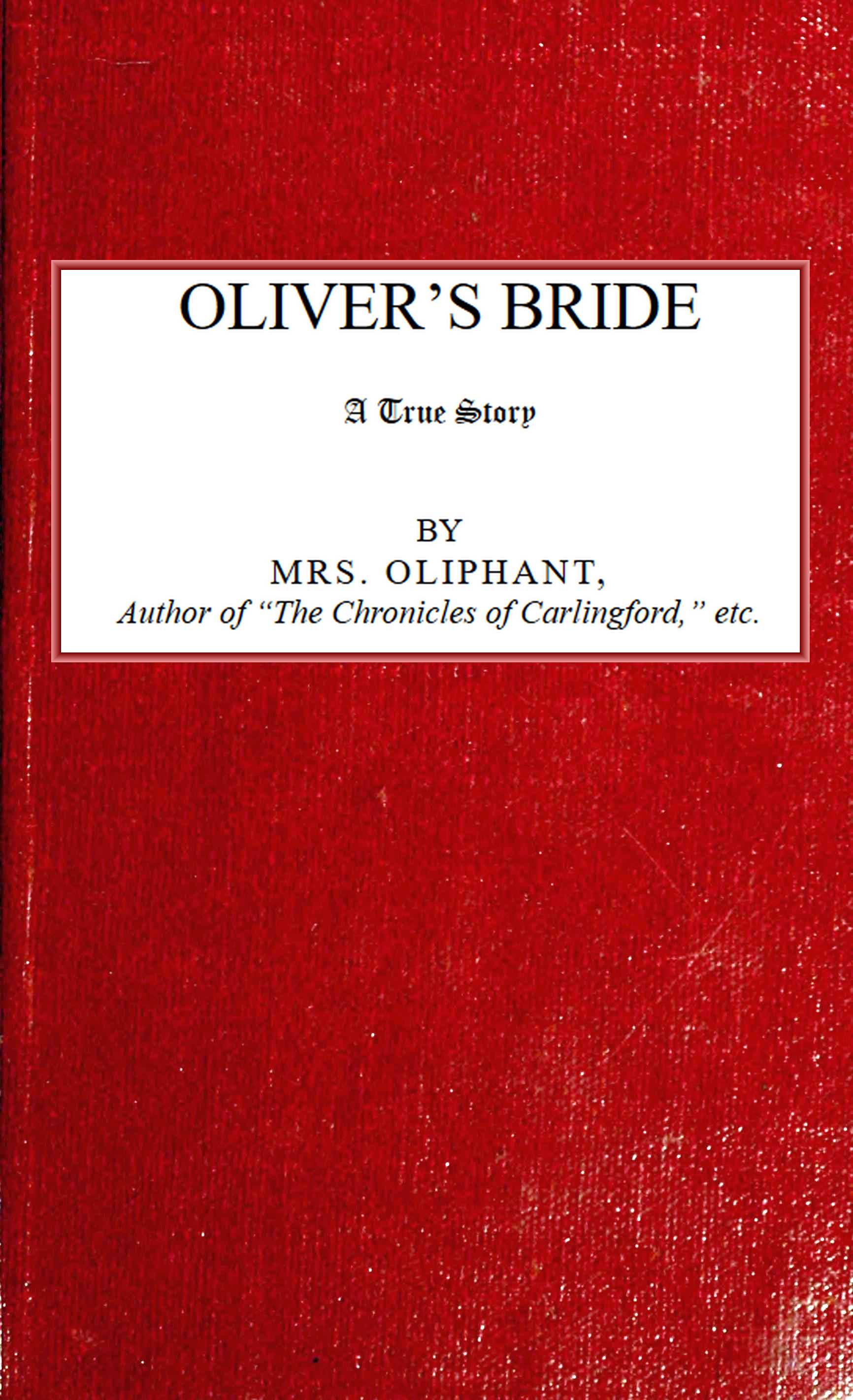 Oliver's Bride