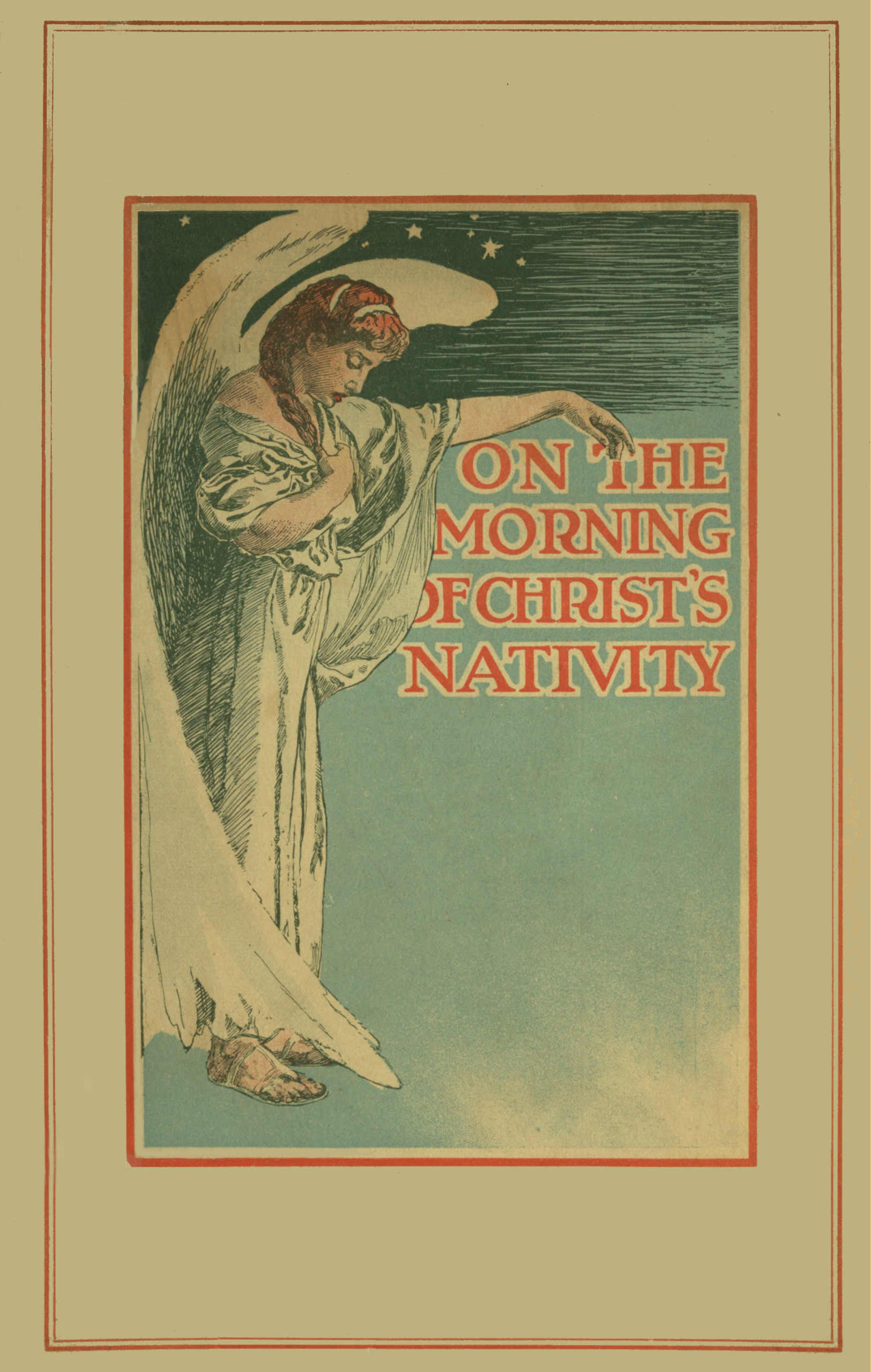 On the morning of Christ’s nativity