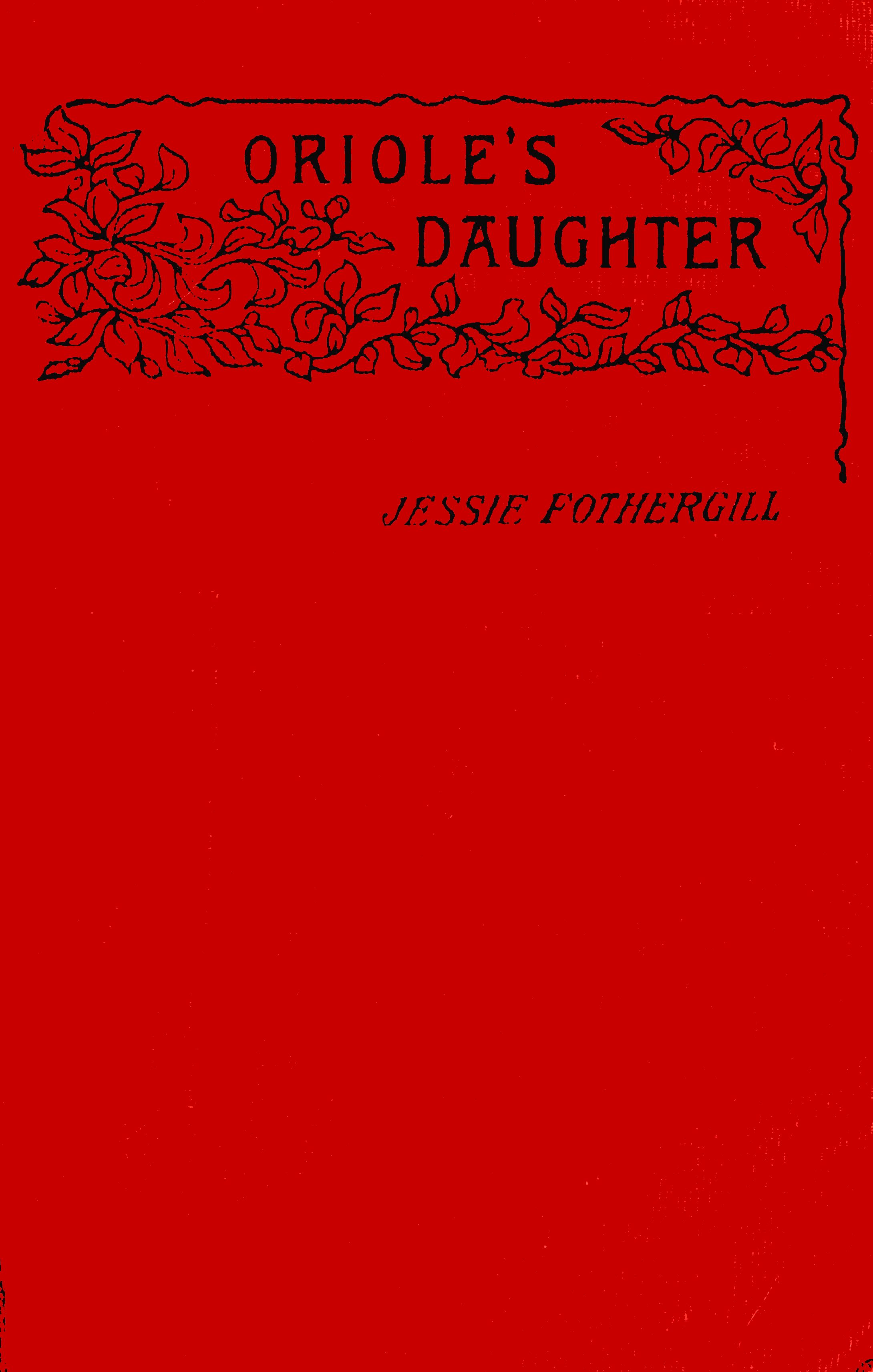 Oriole’s Daughter