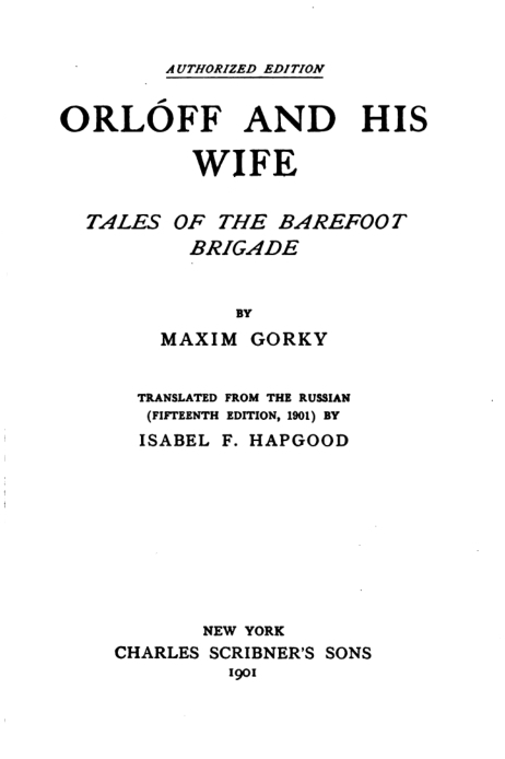 Orlóff and His Wife