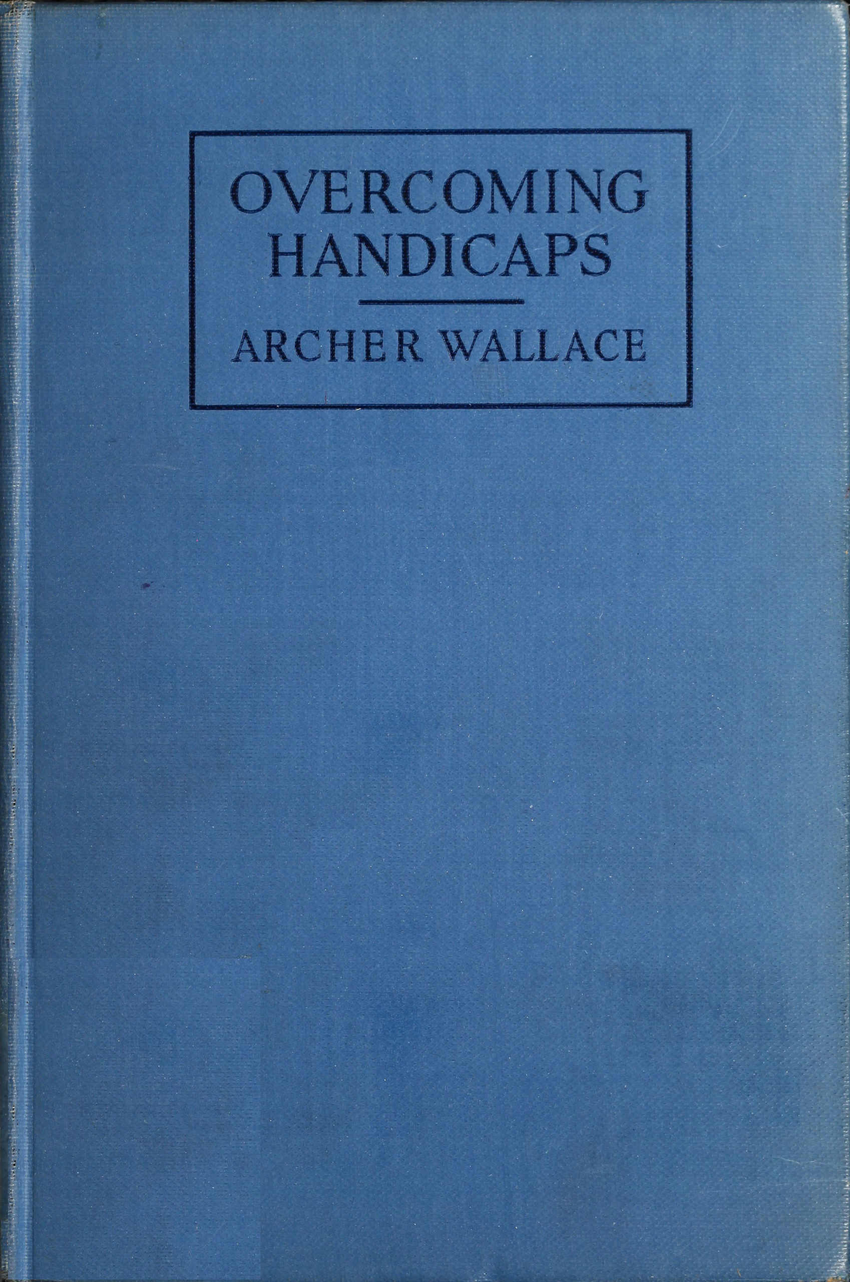 Overcoming handicaps