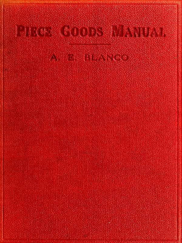 Piece Goods Manual