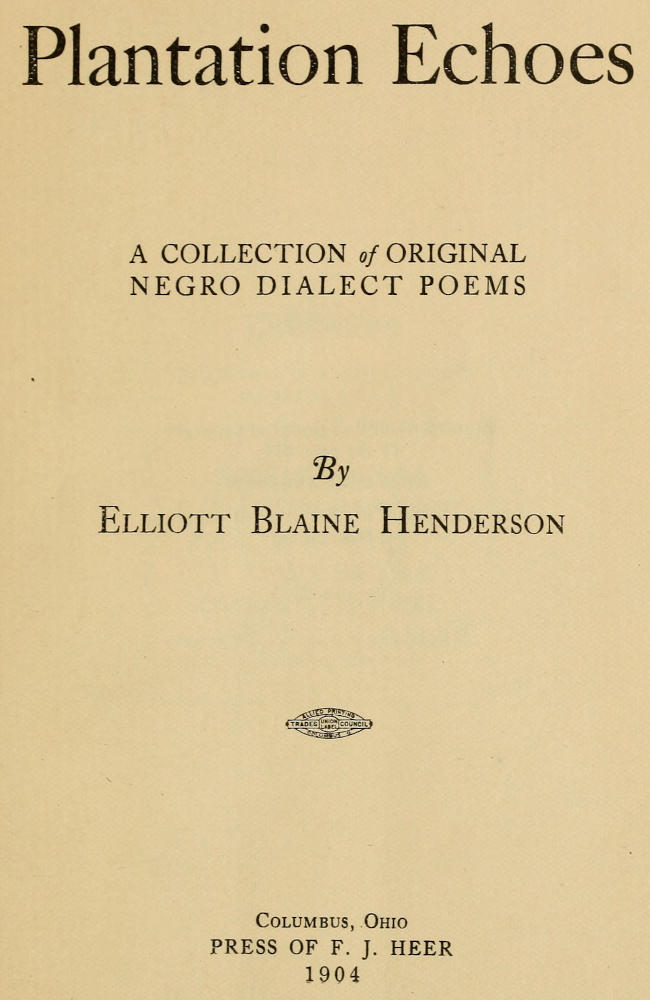 Plantation Echoes