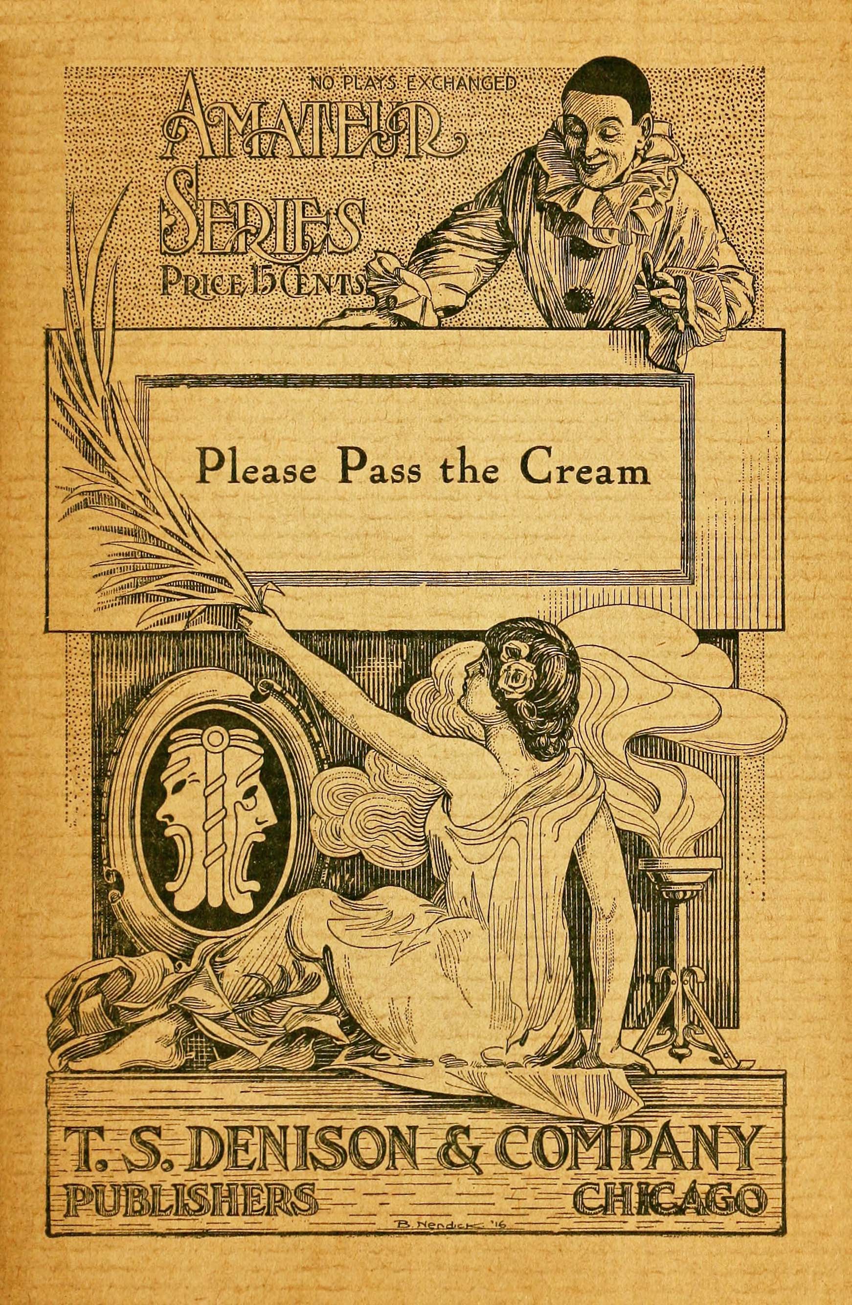 Please Pass the Cream