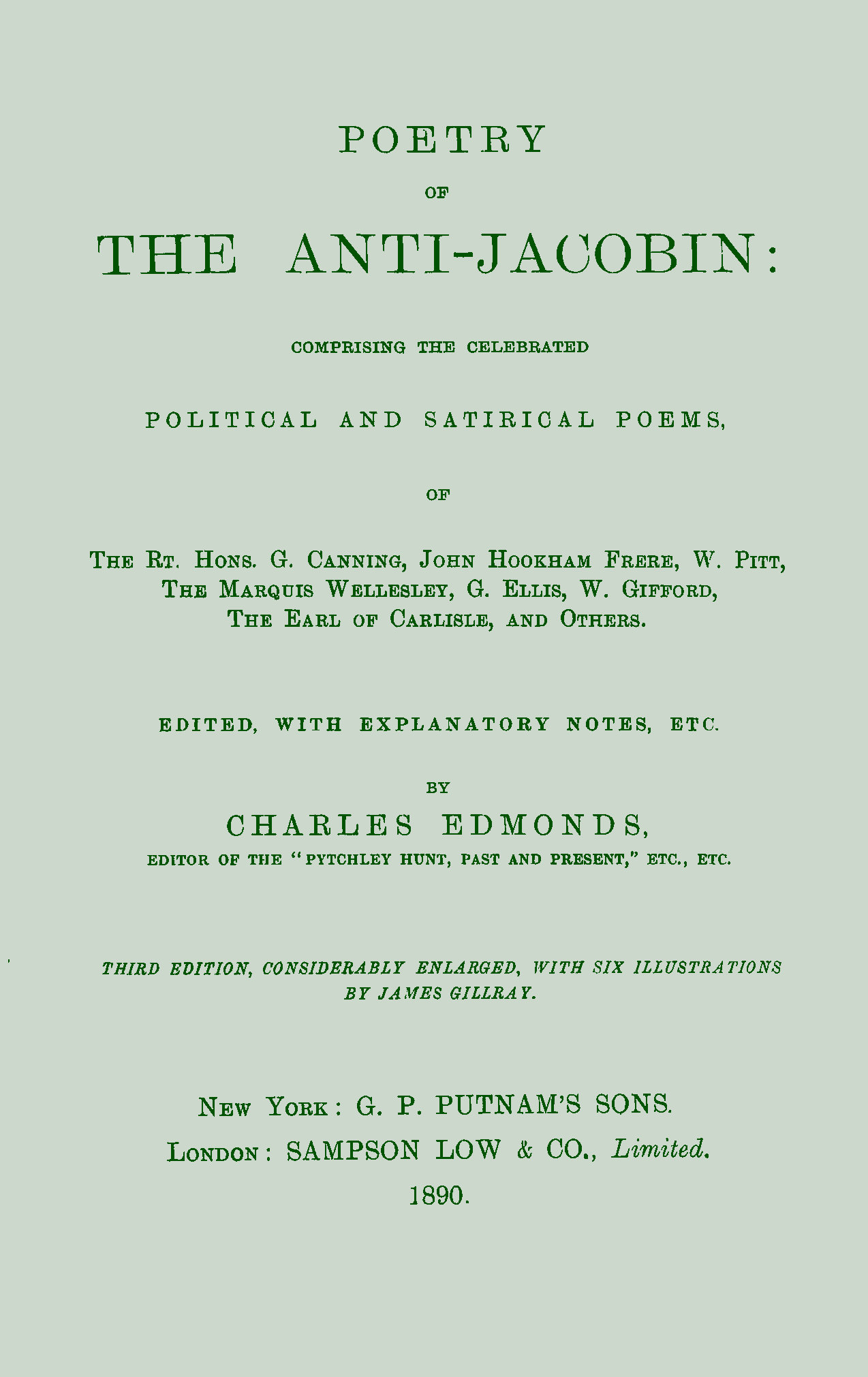 Poetry of the Anti-jacobin
