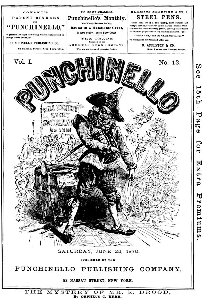 Punchinello, Vol.1, No. 13, June 25, 1870