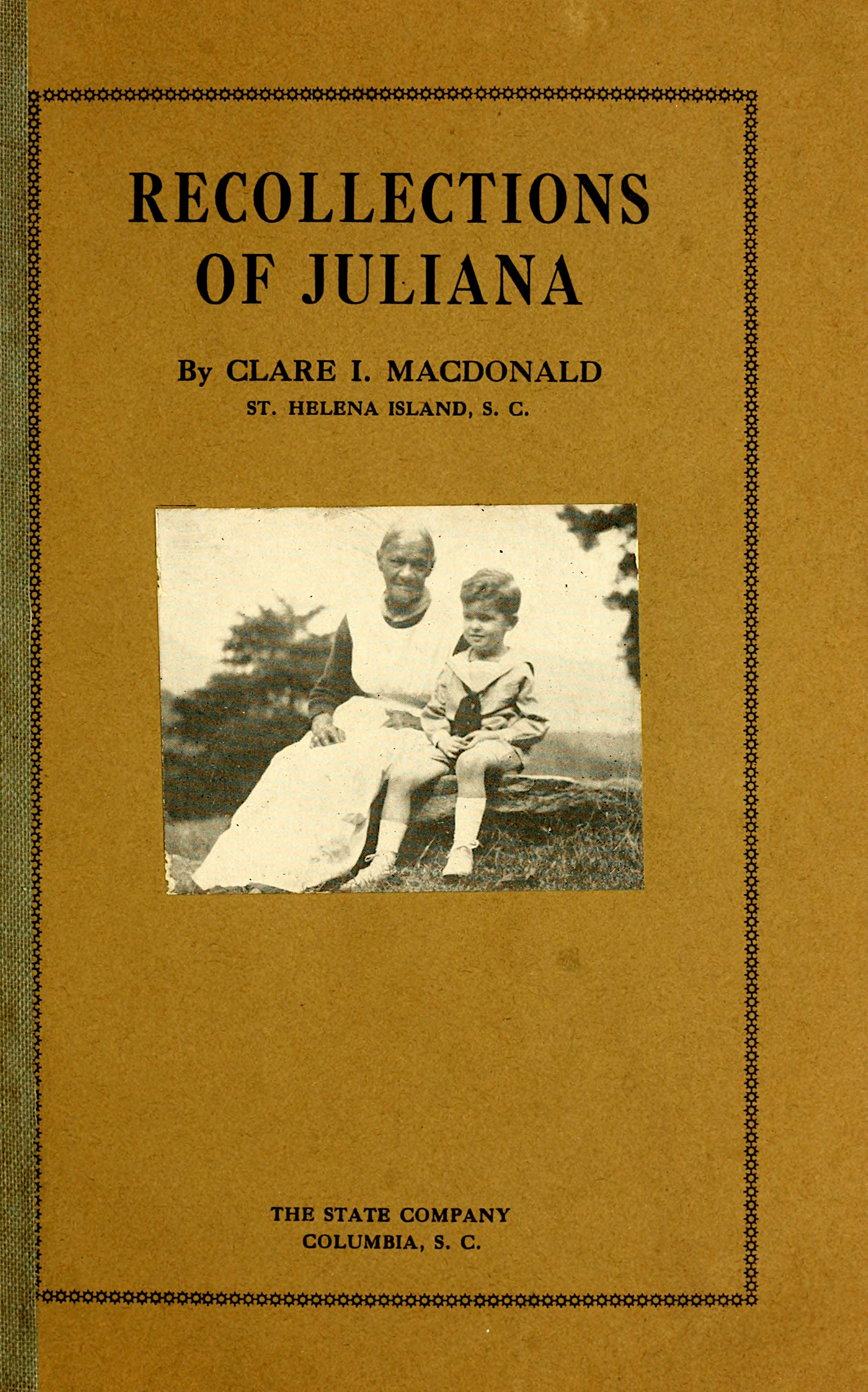 Recollections of Juliana: a sketch in ebony