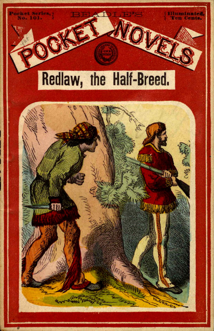 Redlaw, the Half-breed;, by Jos. E. Badger, Jr