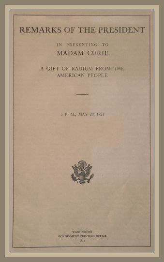 Remarks of the President