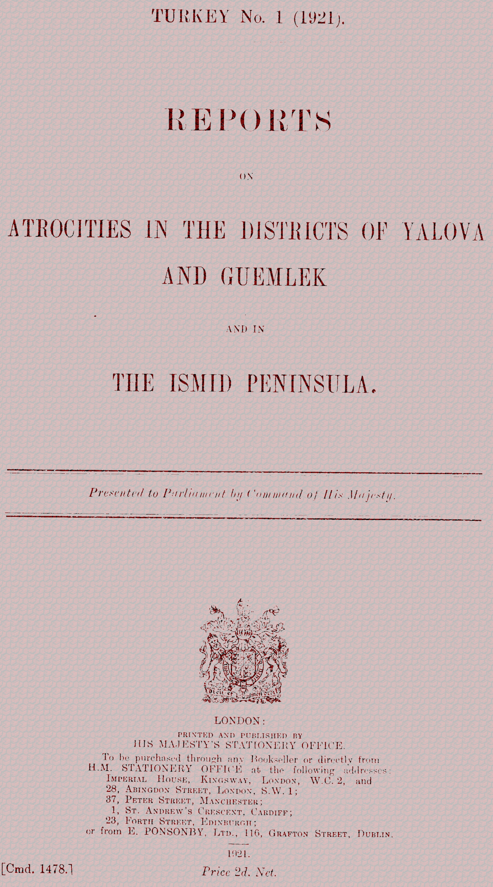 Reports on Atrocities