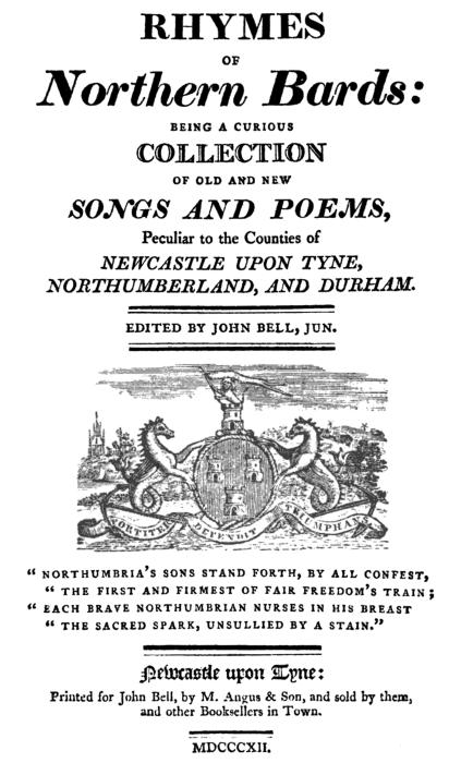 Rhymes of Northern Bards