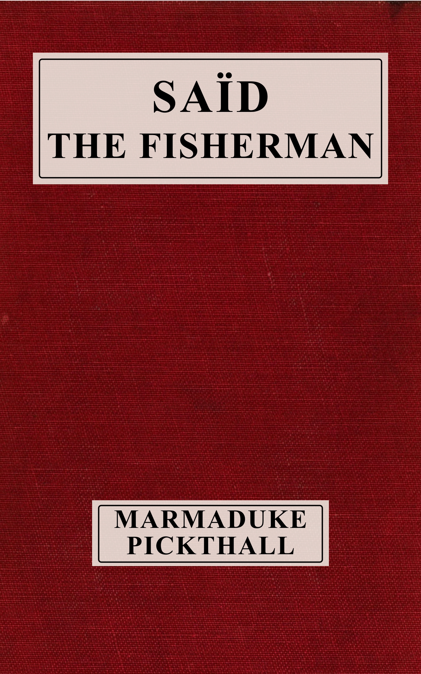 Saïd The Fisherman