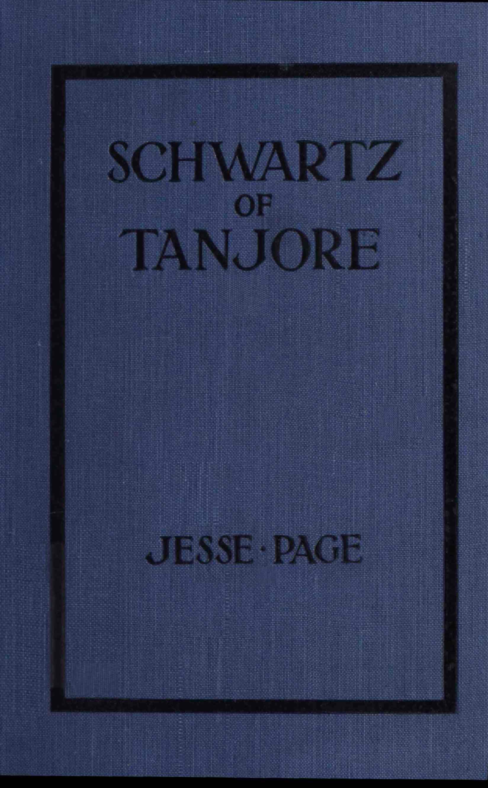 Schwartz of Tanjore