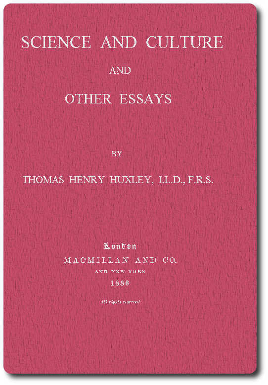 Science and Culture and other Essays