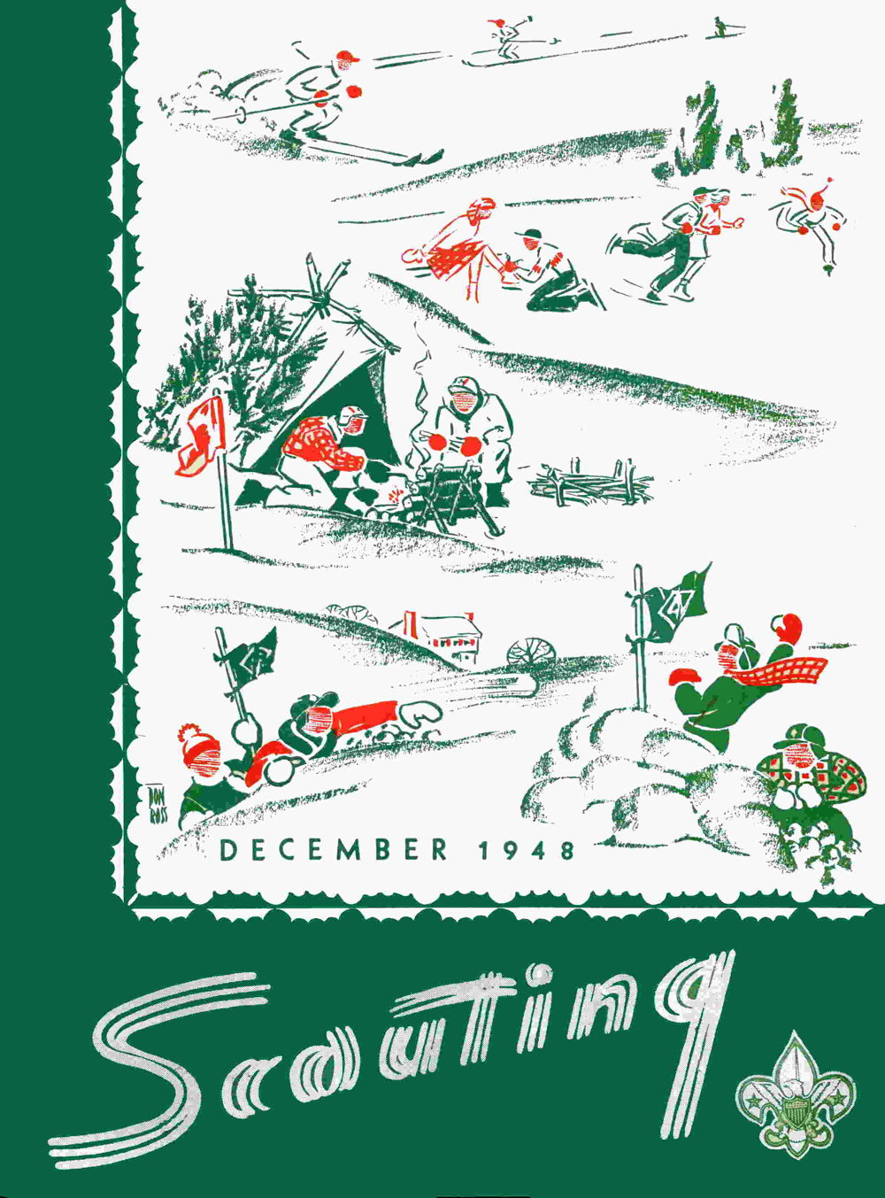 Scouting Magazine, December 1948