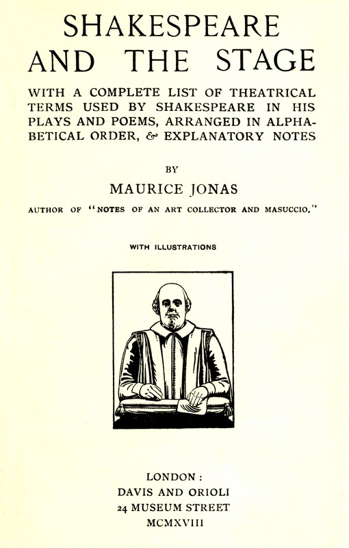 Shakespeare and the Stage