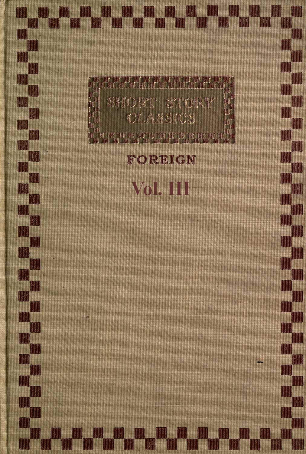 Short Story Classics