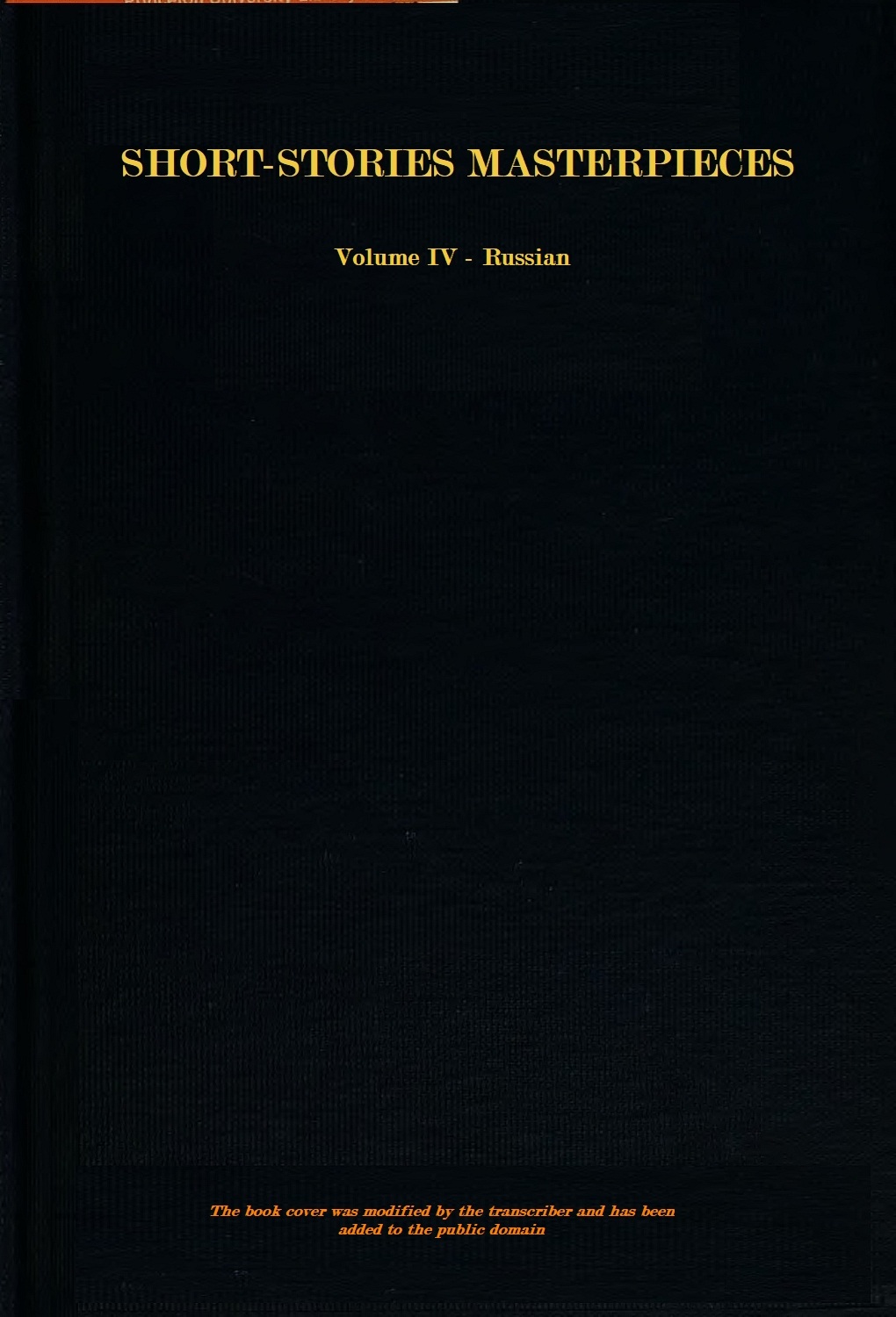 Short-story masterpieces, Vol. 4