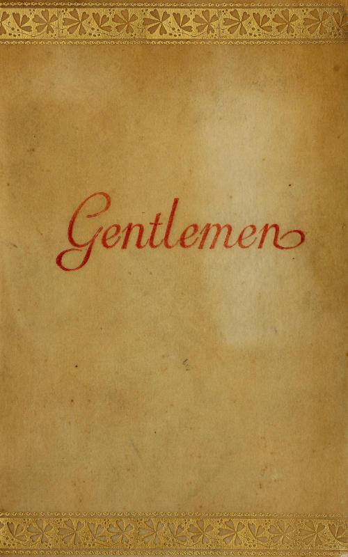 Simplex Munditiis Gentlemen