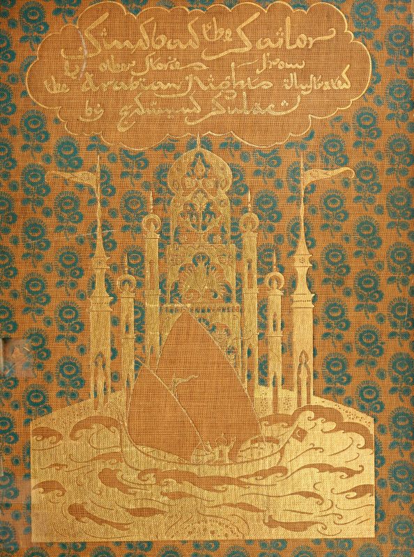 Sindbad the Sailor & Other Stories from the Arabian Nights Illustrated by Edmund Dulac