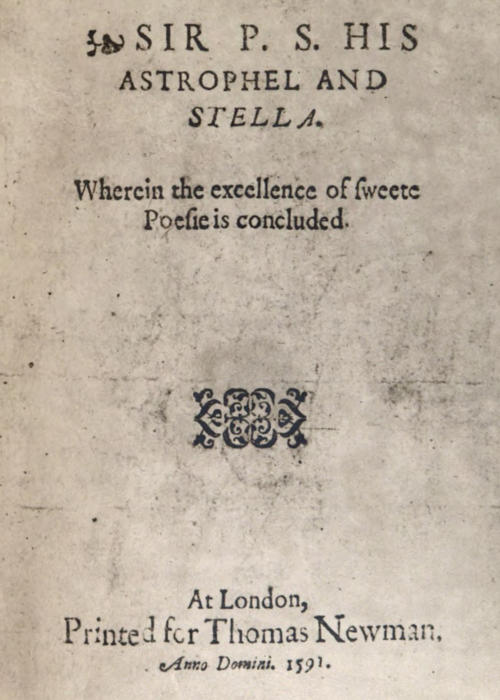 Sir P. S. His Astrophel and Stella