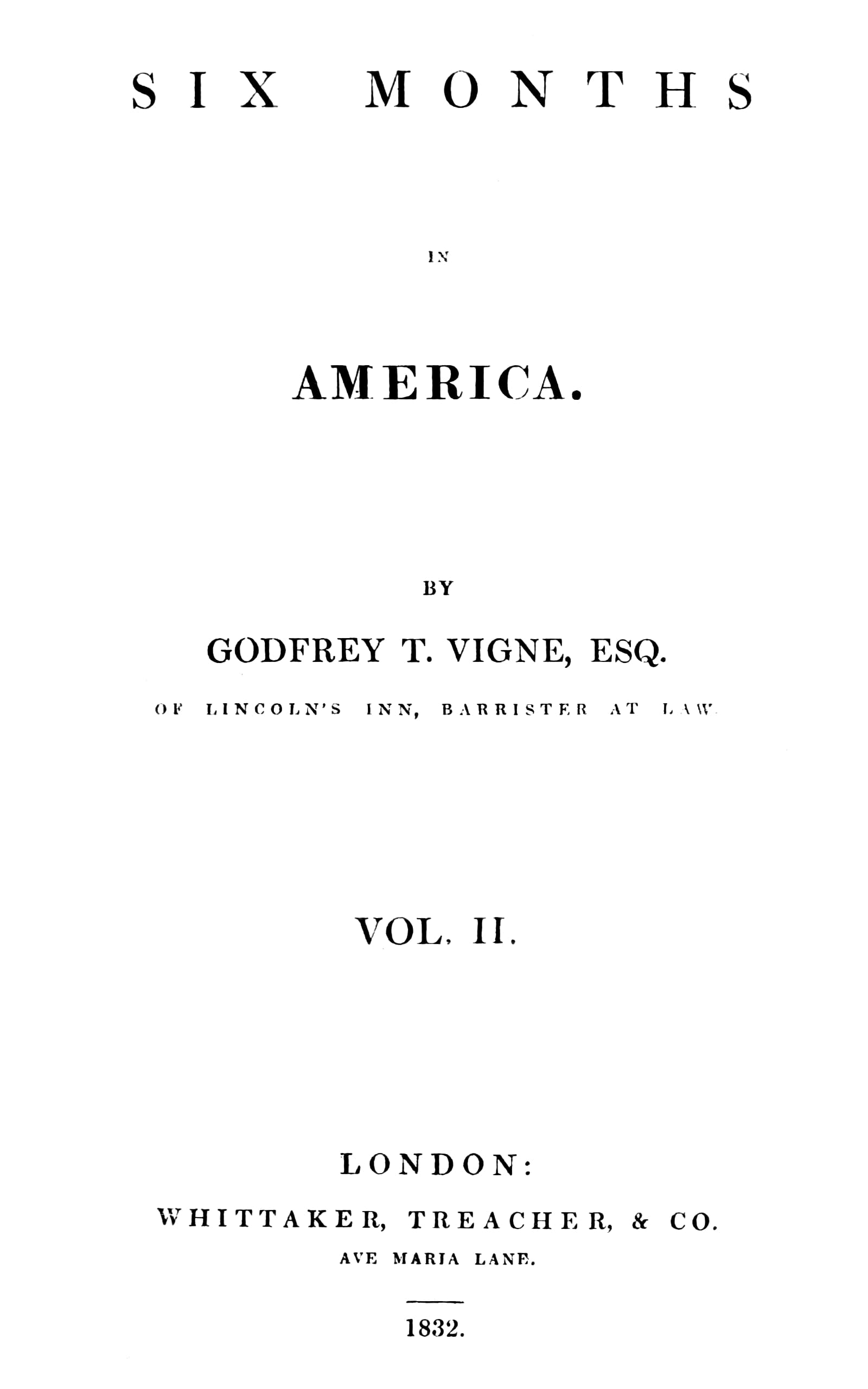 Six months in America. Vol. 2 of 2