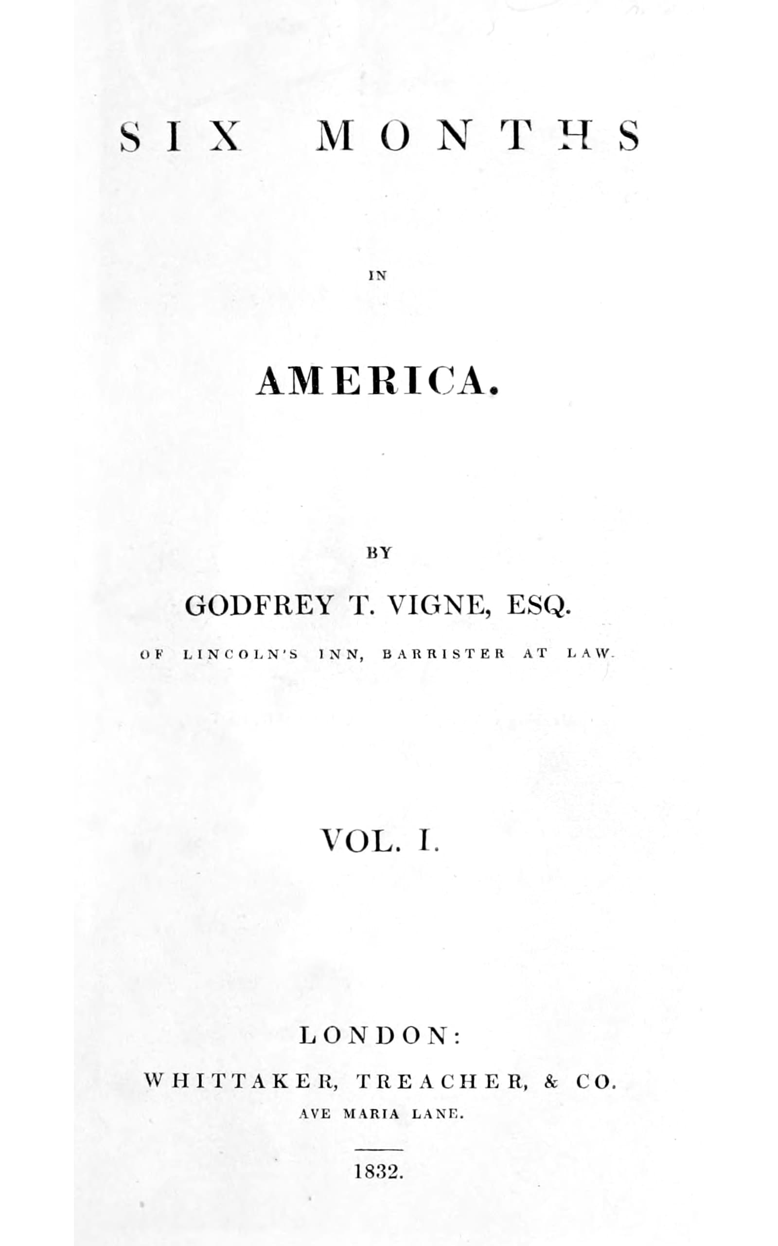 Six months in America