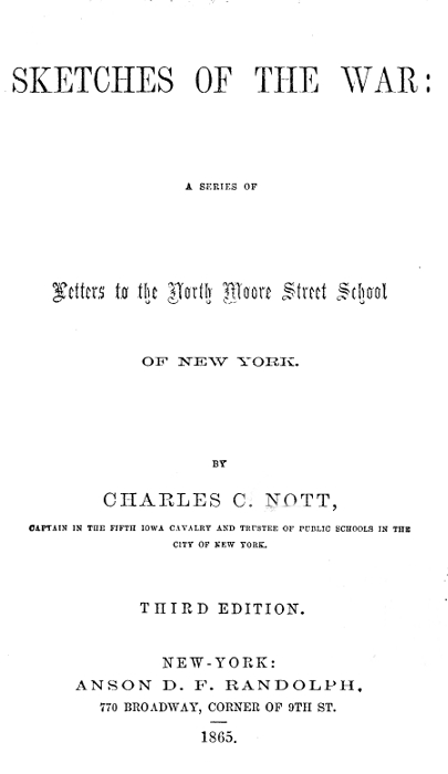 Sketches of the War
