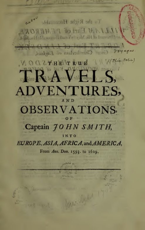 Smith, True Travels, Adventures, and Observations