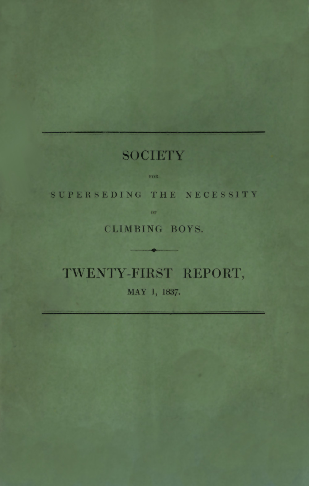 Society for Superseding the Necessity of Climbing Boys