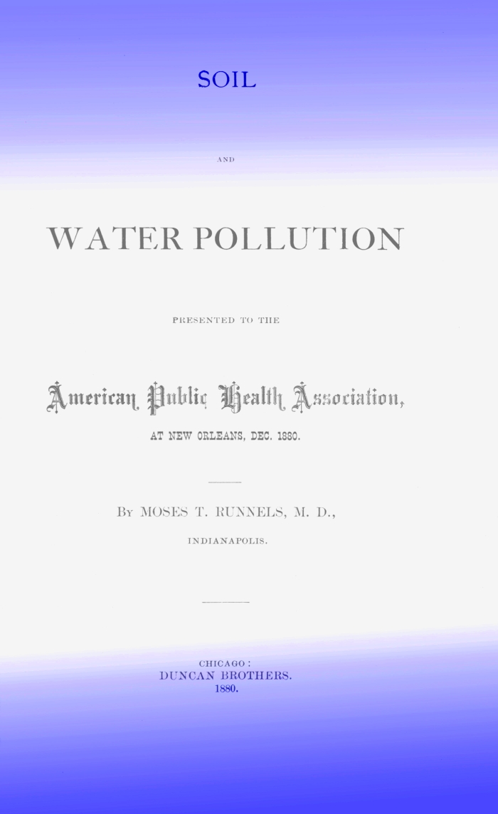 Soil and Water Pollution