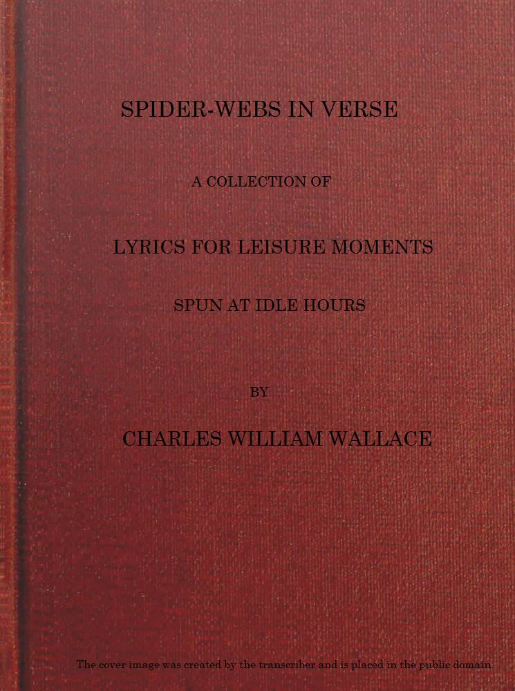 Spider-webs in Verse