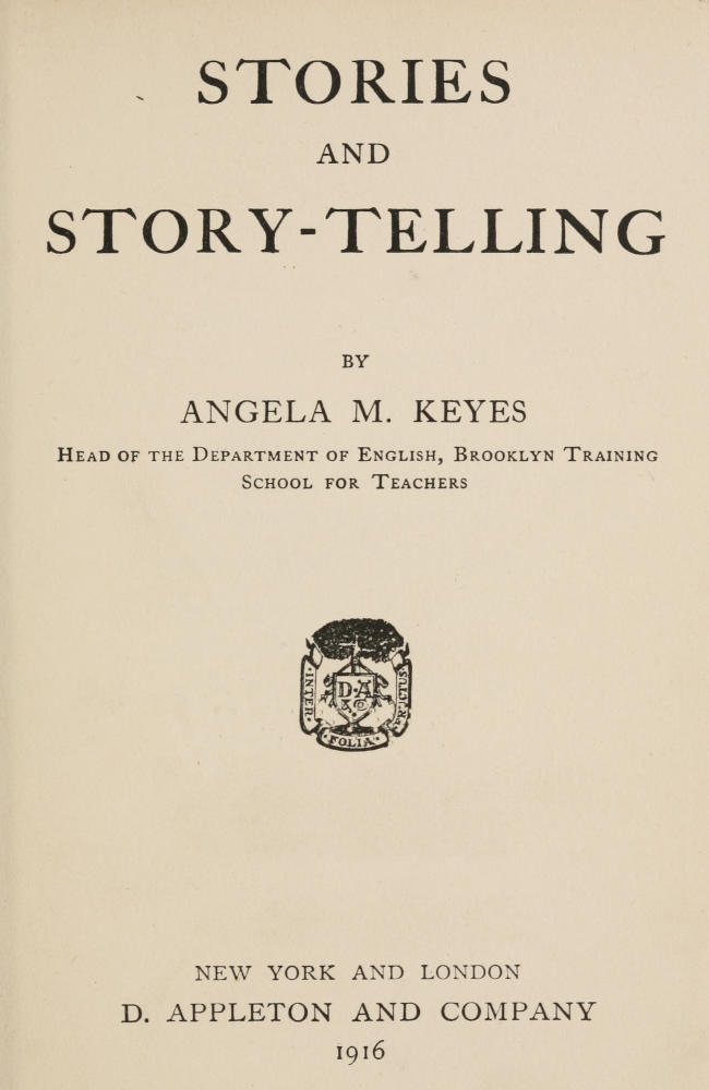Stories and Story-Telling