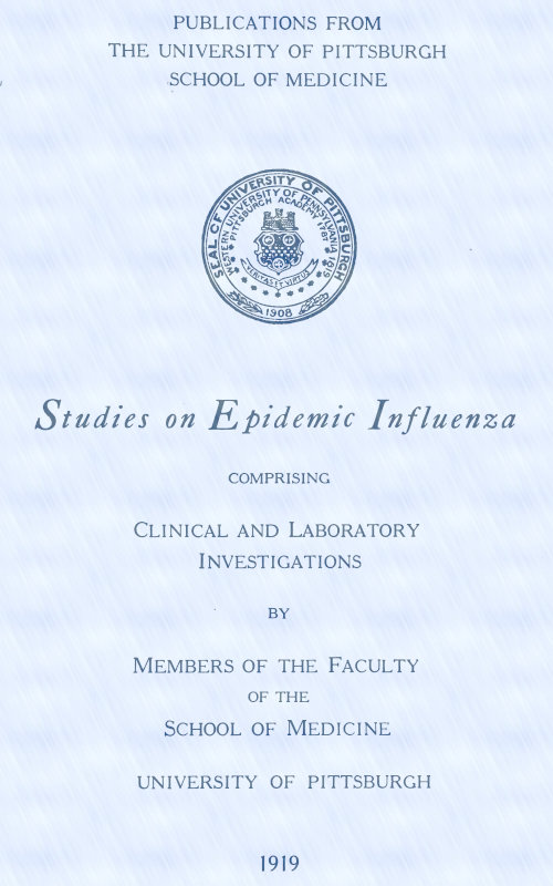 Studies on Epidemic Influenza