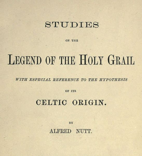 Studies on the Legend of the Holy Grail