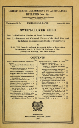 Sweet-clover Seed