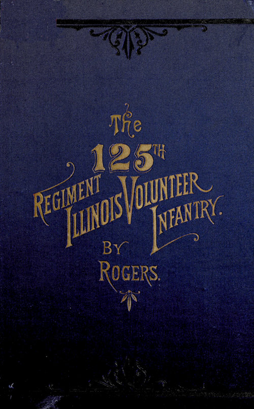 The 125th Regiment Illinois Volunteer Infantry