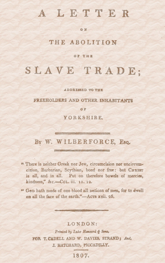 The Abolition of the Slave Trade