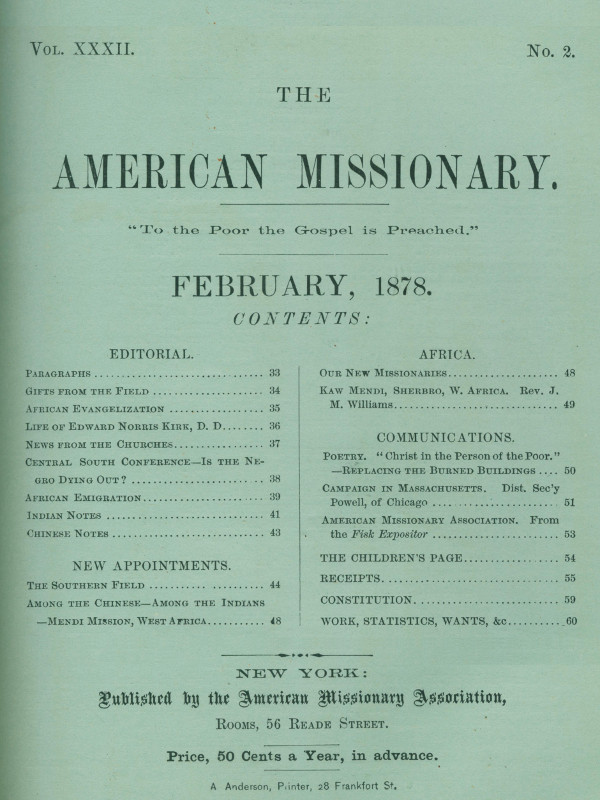 The American Missionary -- Volume 32, No. 02, February, 1878