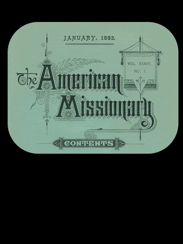 The American Missionary -- Volume 37, No. 1, January, 1883