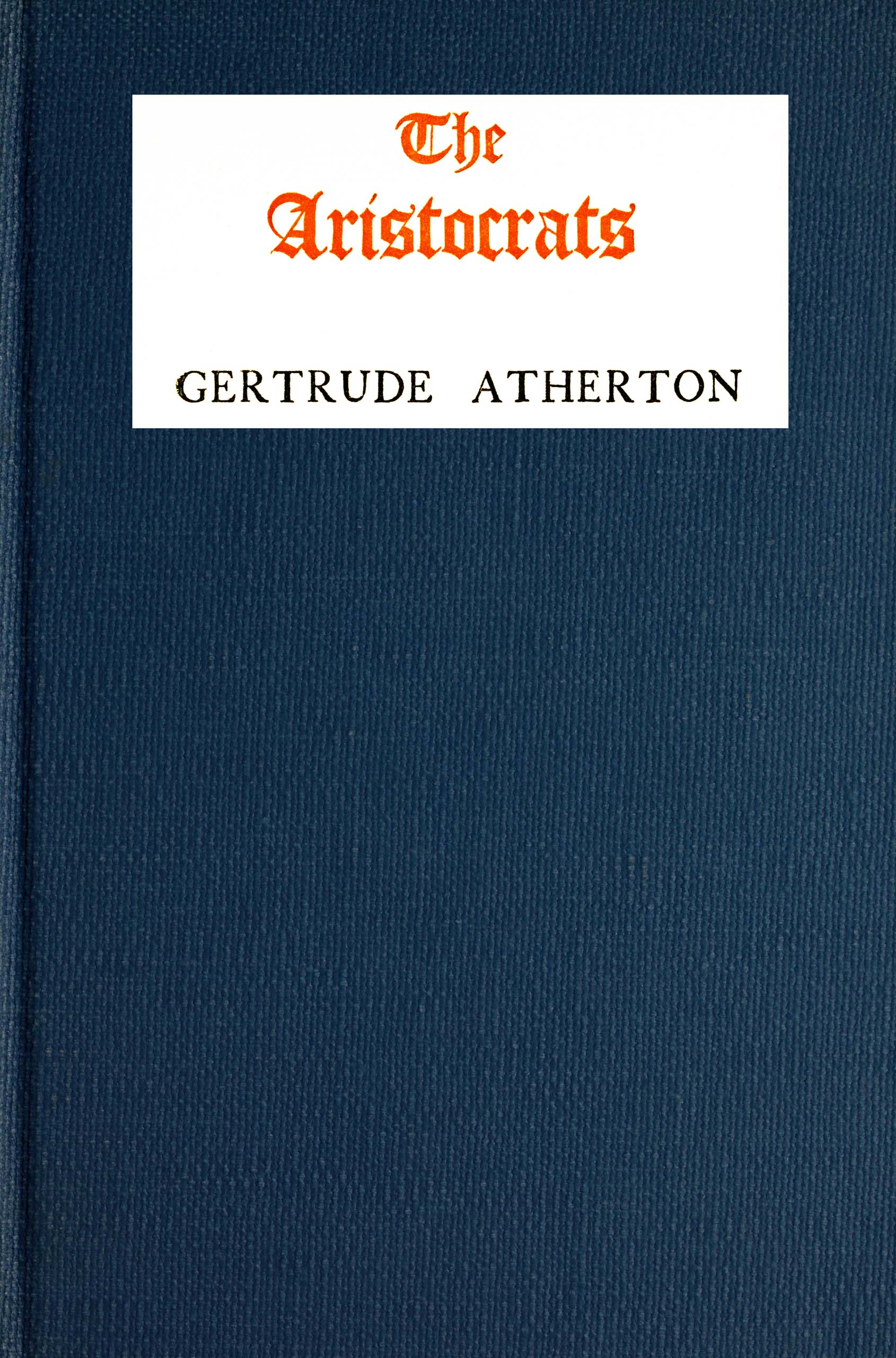 The aristocrats