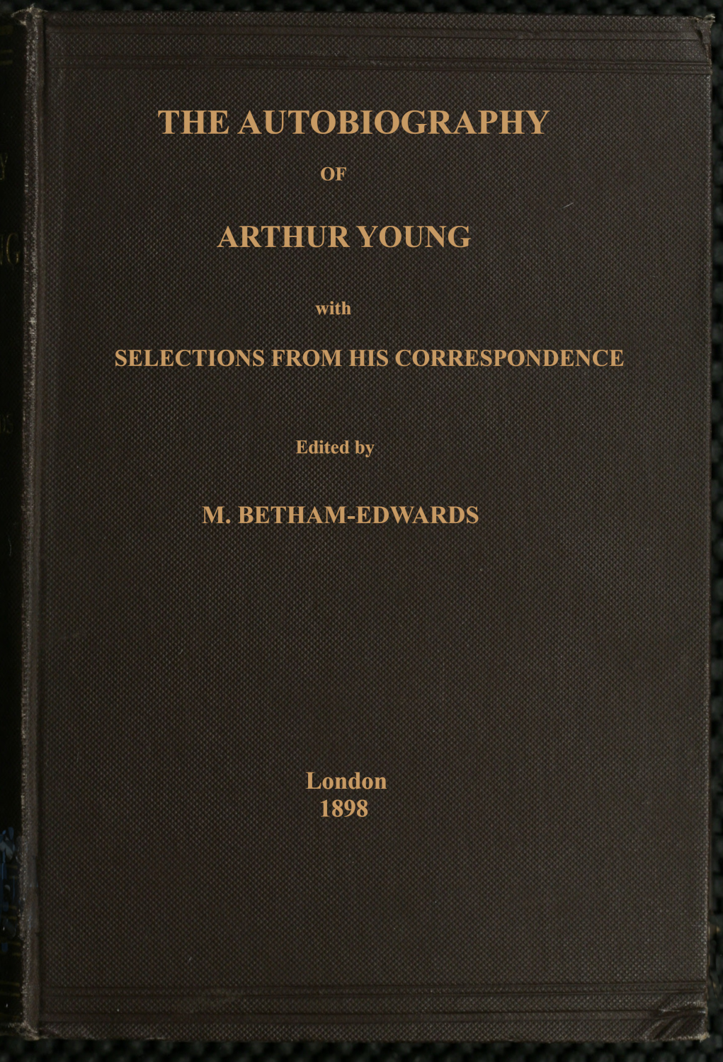 The Autobiography of Arthur Young