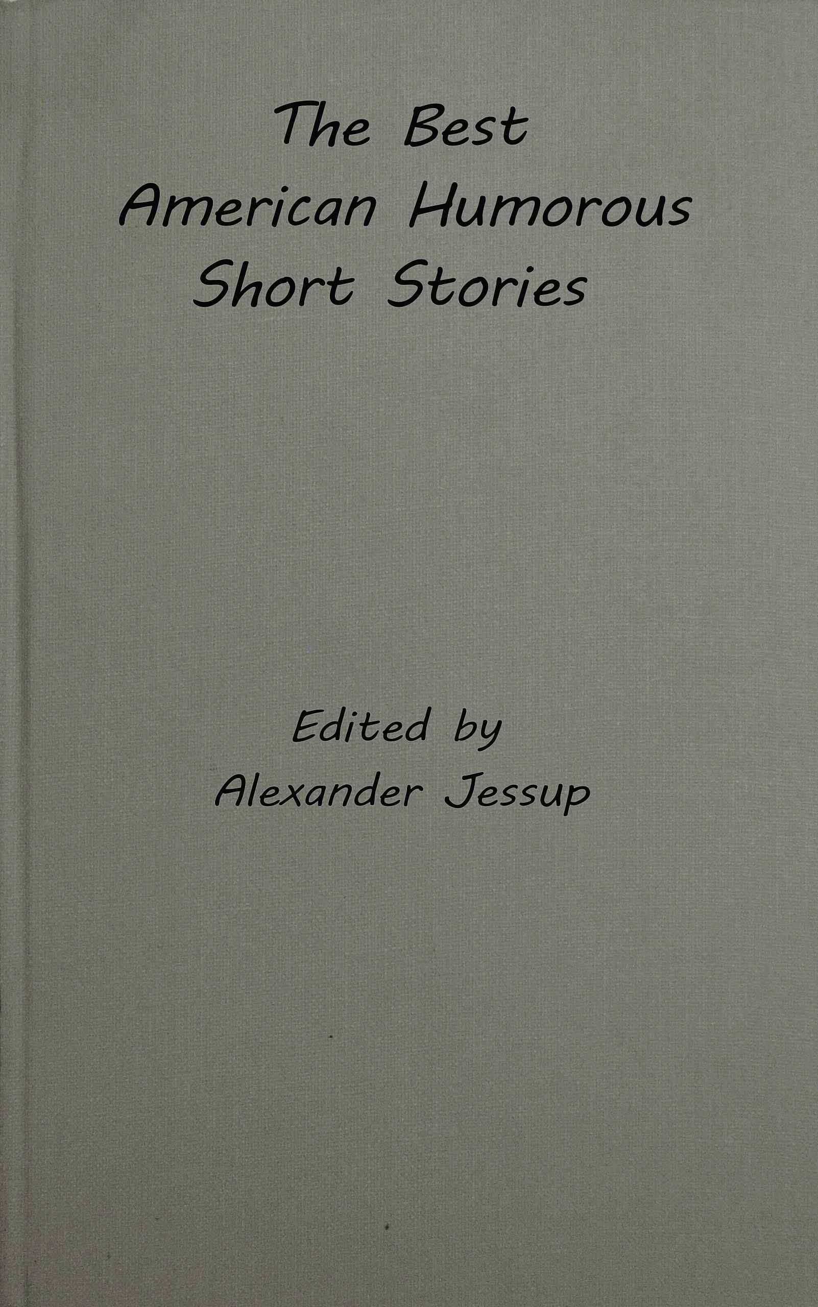 /* The best American humorous short stories