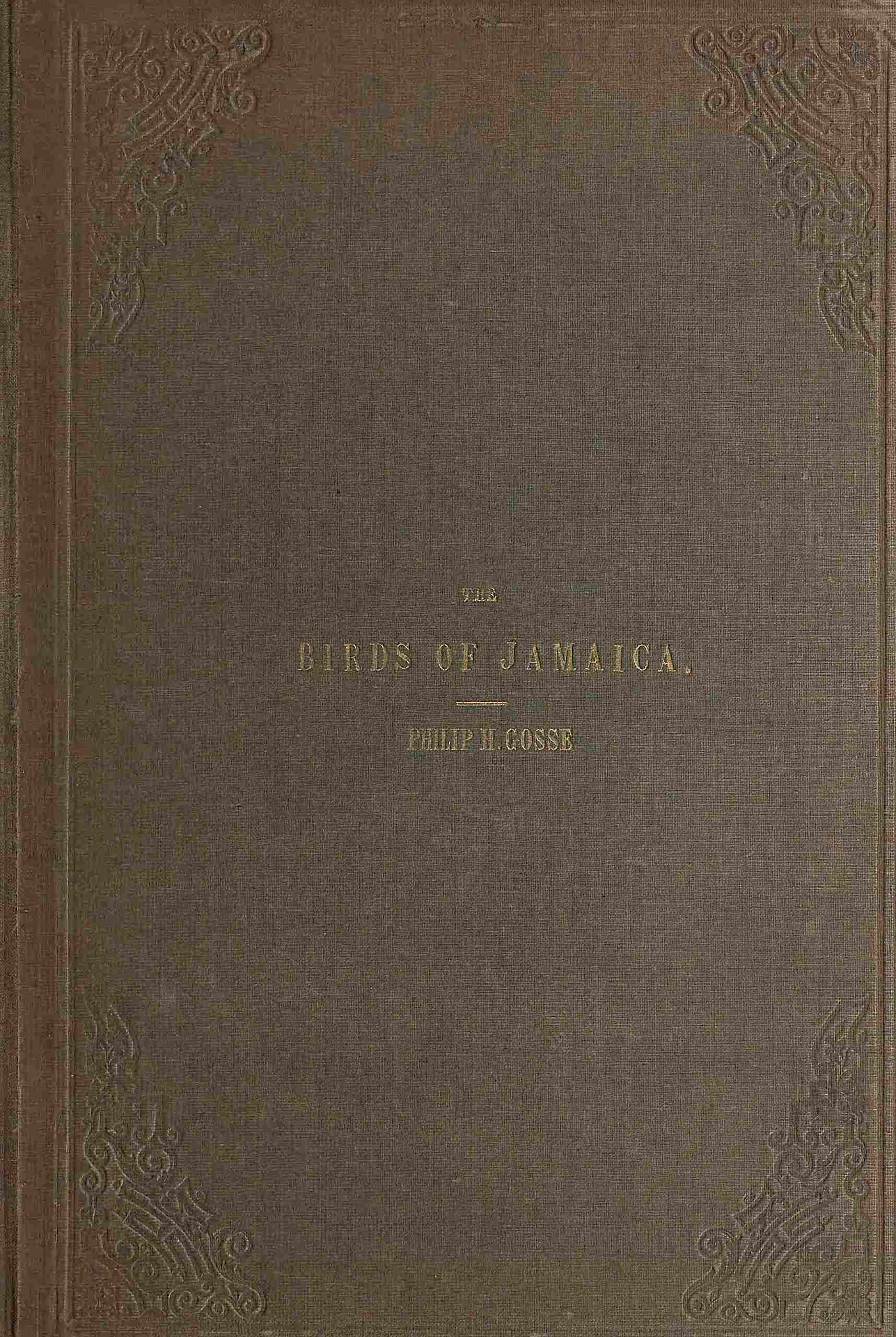 The Birds of Jamaica