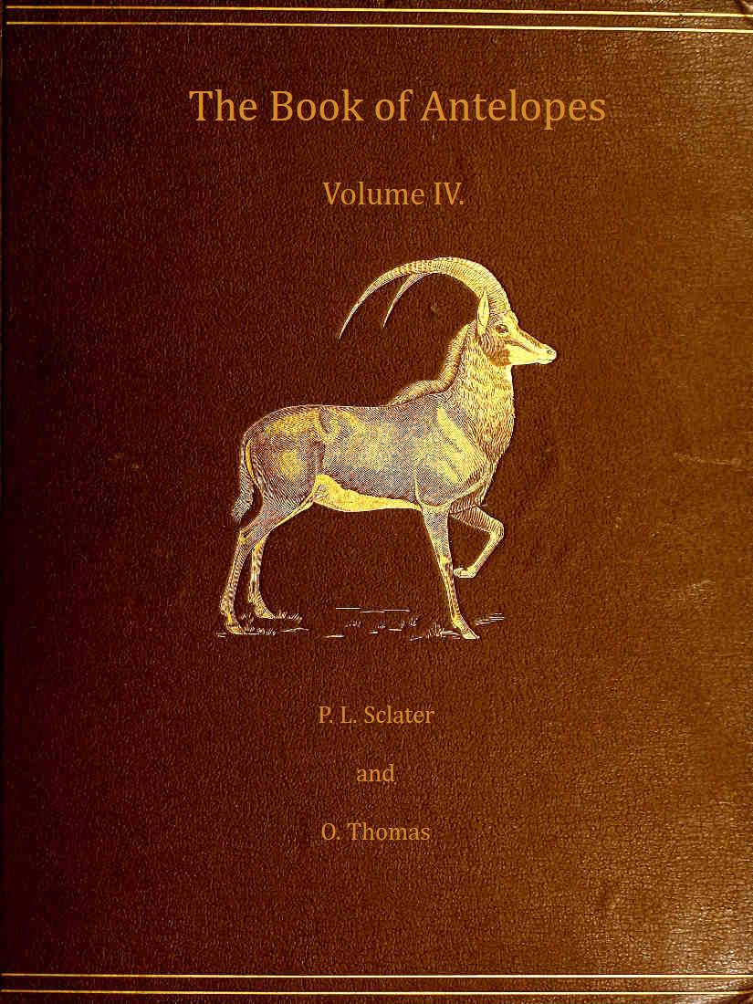 The Book of Antelopes Volume IV (of 4)