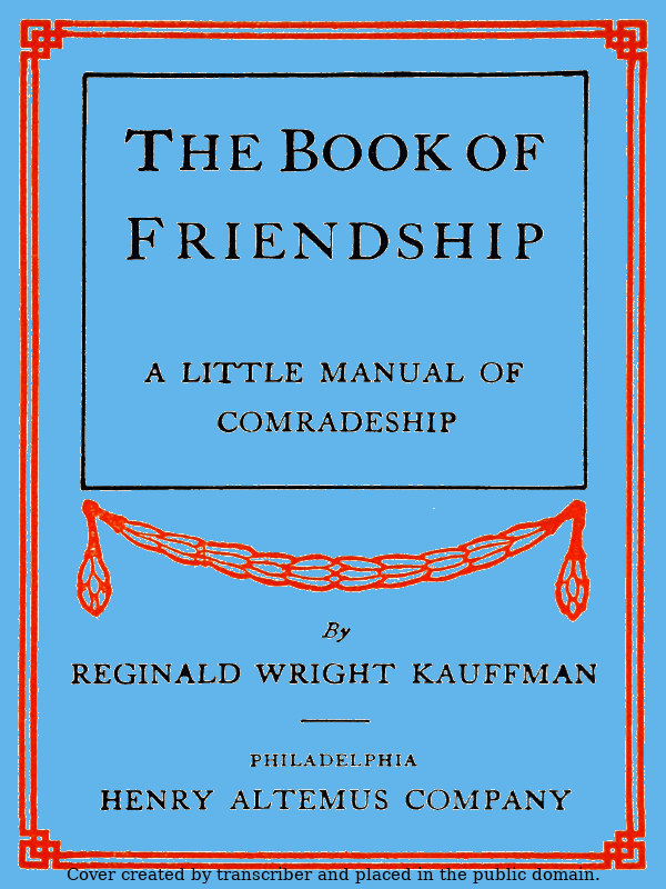 The Book of Friendship
