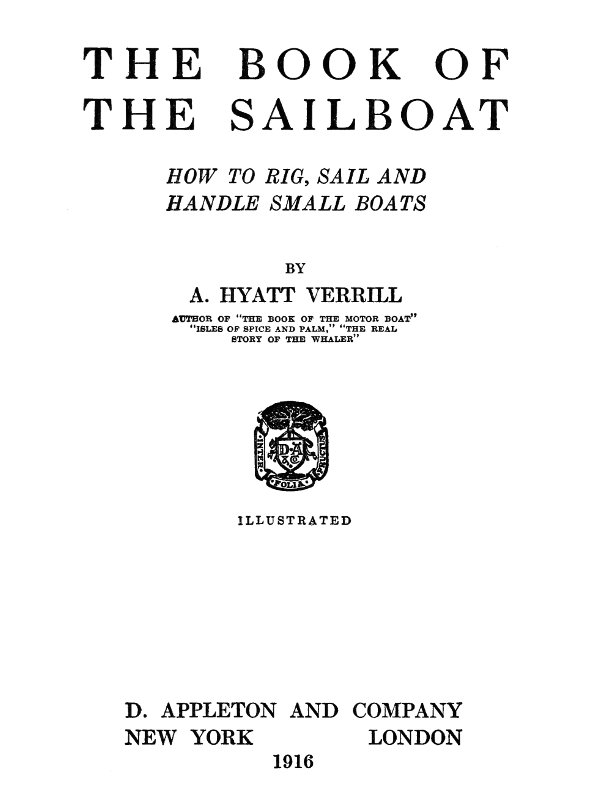 The Book of the Sailboat