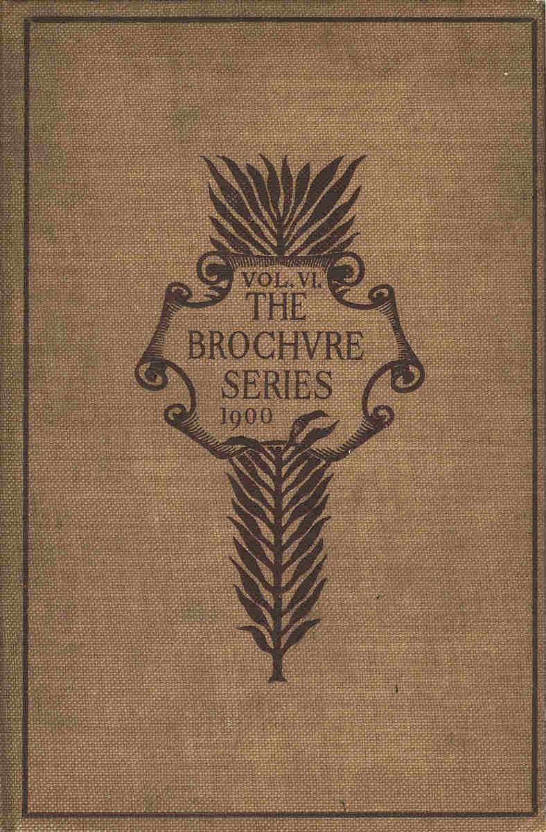 The Brochure Series of Architectural Illustration, vol. 06, No. 6, June 1900