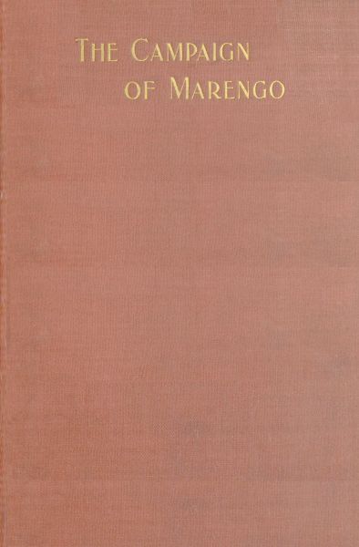 The Campaign of Marengo